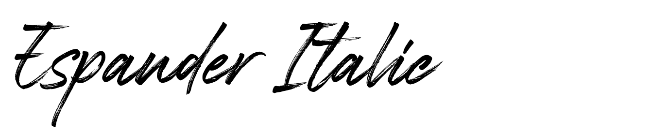 Espander Italic